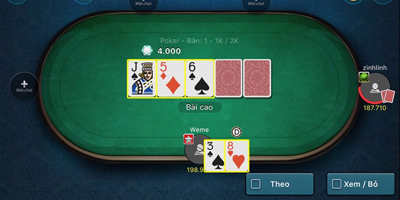 Chơi game Poker không nên ham chơi quá nhiều hand
